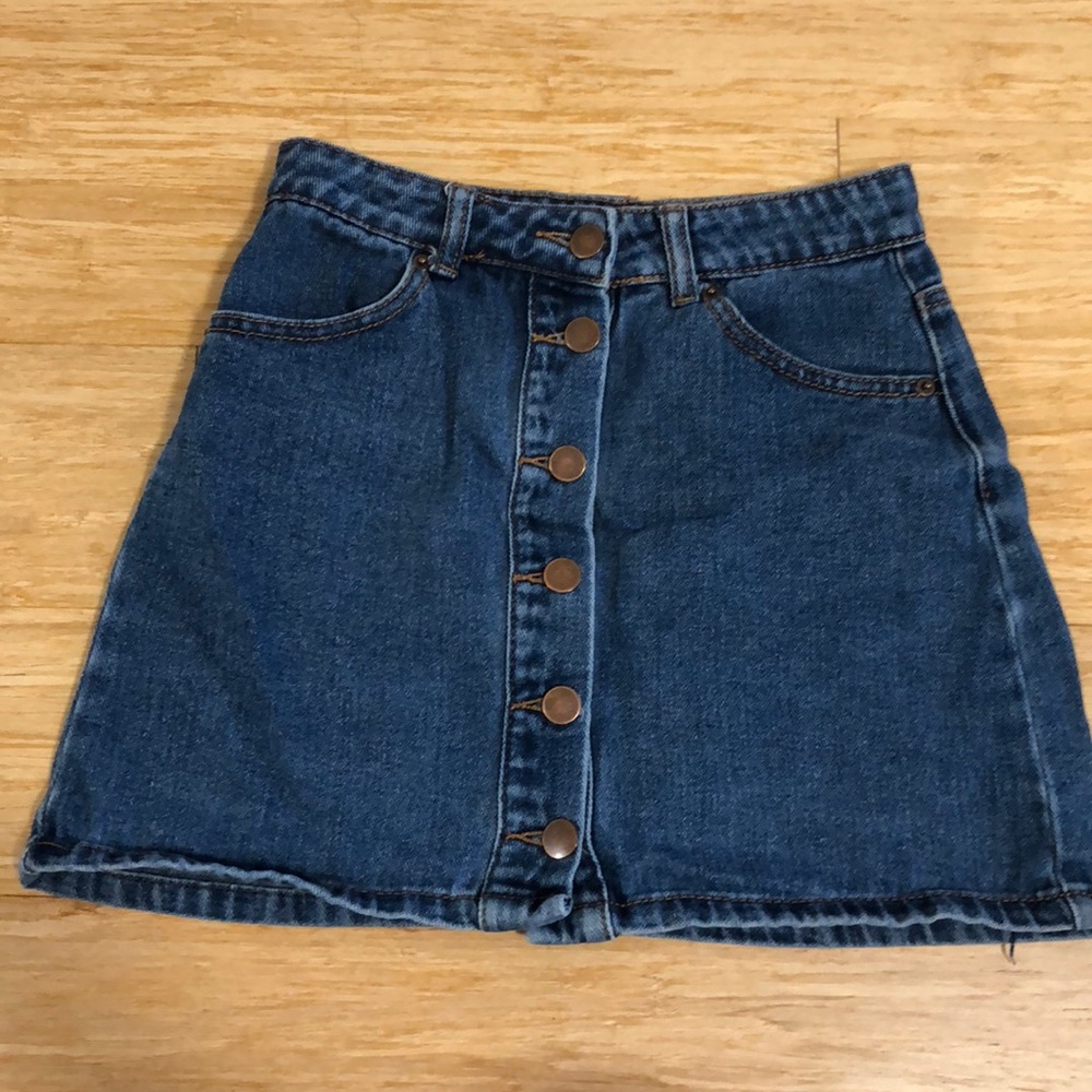 Button Up Skirt